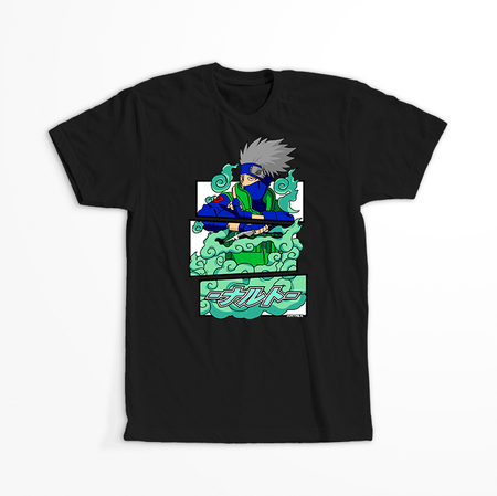 Koszulka Czarna Naruto / Boruto - WYBIERZ KOLOR KOSZULKI I FASON