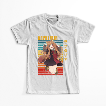 Koszulka Biała - The Rising of the Shield Hero - WYBIERZ KOLOR KOSZULKI I FASON