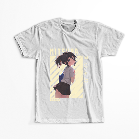 Koszulka Biała Kimi no na wa WYBIERZ KOLOR KOSZULKI I FASON