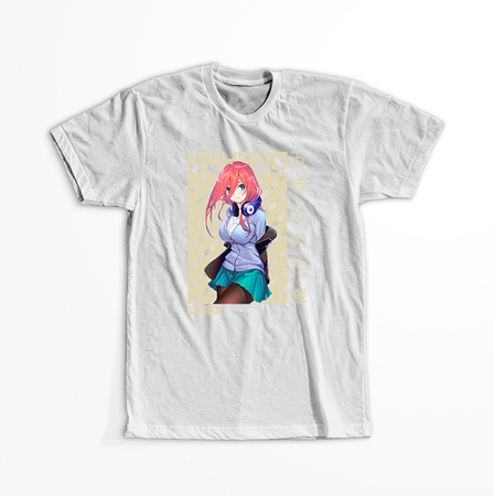 Koszulka Biała - The Quintessential Quintuplet - WYBIERZ KOLOR KOSZULKI I FASON