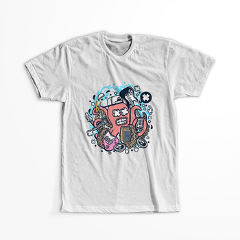 Koszulka Muzyka WYBIERZ KOLOR KOSZULKI I FASON