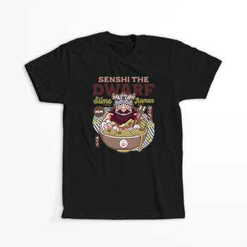 Koszulka Czarna Delicious in Dungeon / Dungeon Meshi - WYBIERZ KOLOR KOSZULKI I FASON