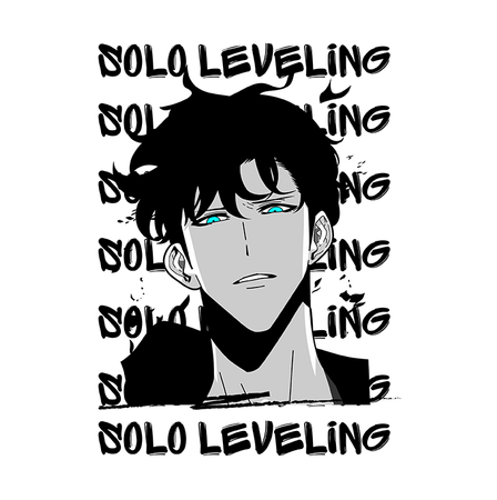 Koszulka Biała - Solo Leveling - WYBIERZ KOLOR KOSZULKI I FASON