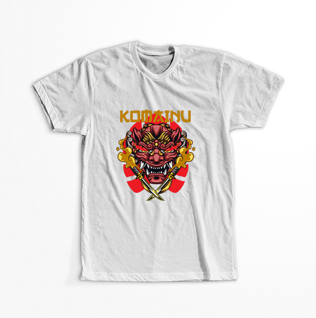 Koszulka Maska Samuraja WYBIERZ KOLOR KOSZULKI I FASON