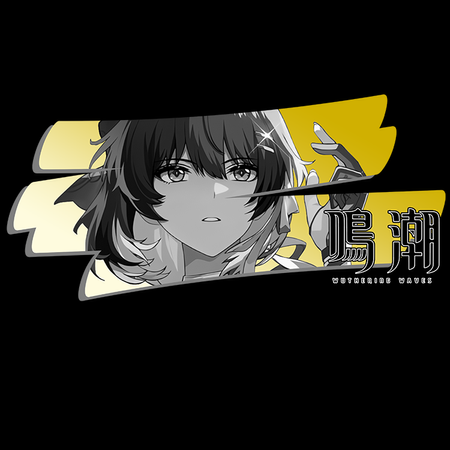 Koszulka Biała Wuthering Waves - WYBIERZ FASON I KOLOR KOSZULKI 