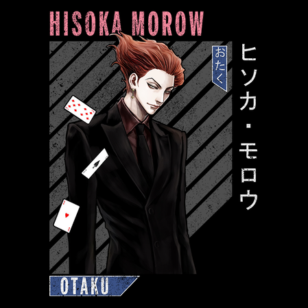 Koszulka Czarna Hunter x Hunter WYBIERZ KOLOR KOSZULKI I FASON