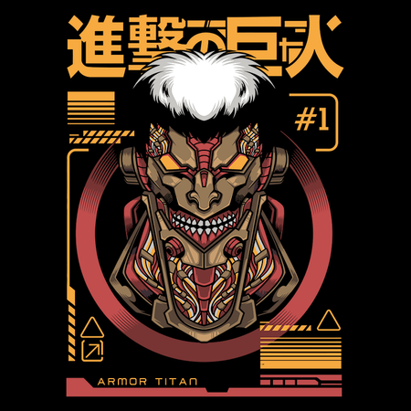 Torba z uszami z Attack on titan