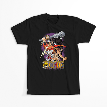 Koszulka Czarna One Piece - WYBIERZ KOLOR KOSZULKI I FASON