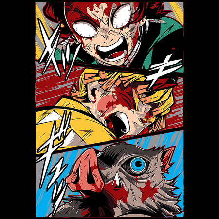 Torba z uszami z Demon Slayer / Kimetsu no Yaiba / Miecz zabójcy demonów