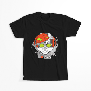 Koszulka Muzyka KOLOR KOSZULKI I FASON