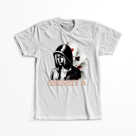 Koszulka Biała Alice in Borderland - WYBIERZ KOLOR KOSZULKI I FASON