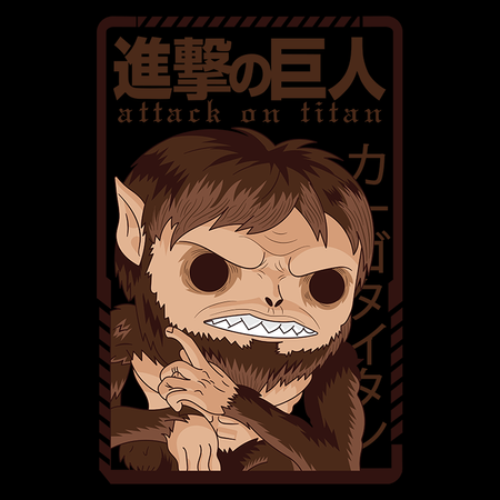 Torba z uszami z Attack on titan
