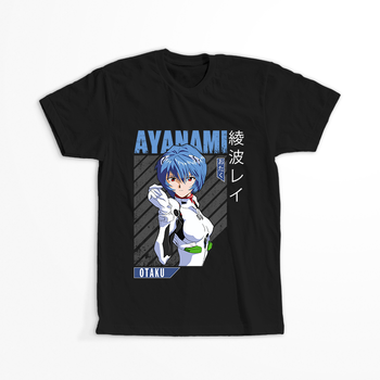 Koszulka Czarna Neon Genesis Evangelion - WYBIERZ KOLOR KOSZULKI I FASON