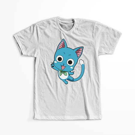 Koszulka Biała Fairy Tail - WYBIERZ KOLOR KOSZULKI I FASON