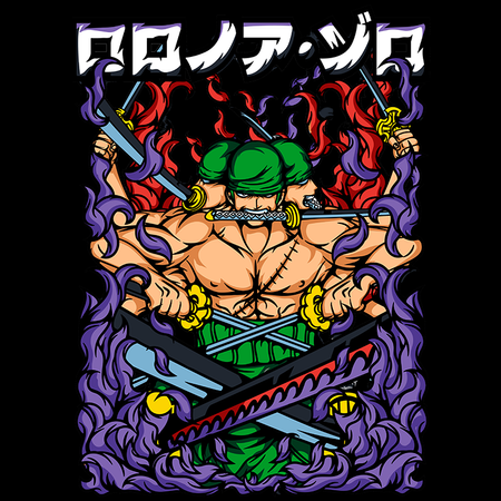 Koszulka Czarna One Piece - WYBIERZ KOLOR KOSZULKI I FASON