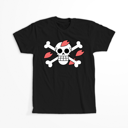 Koszulka Czarna One Piece - WYBIERZ KOLOR KOSZULKI I FASON