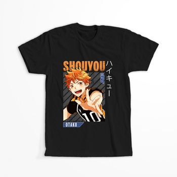 Koszulka Czarna - Haikyuu!! - WYBIERZ KOLOR KOSZULKI I FASON