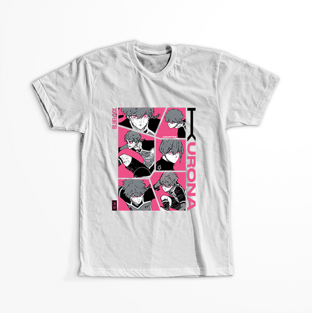 Koszulka Biała - Blue Lock - WYBIERZ KOLOR KOSZULKI I FASON