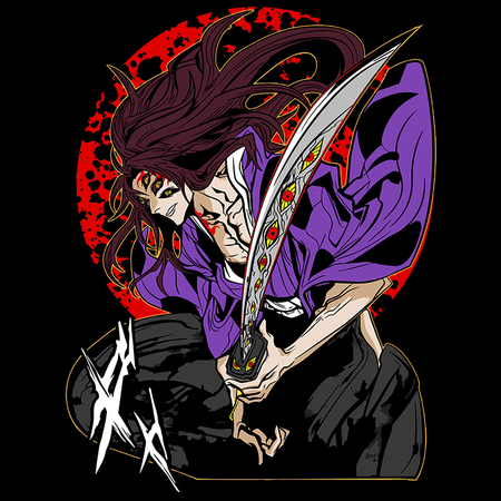 Koszulka Biała Demon Slayer / Kimetsu no Yaiba / Miecz zabójcy demonów - WYBIERZ KOLOR KOSZULKI I FASON