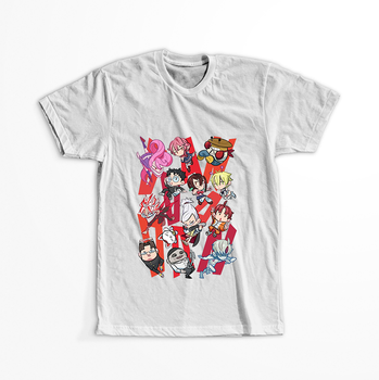 Koszulka Biała Dandadan - WYBIERZ FASON KOSZULKI