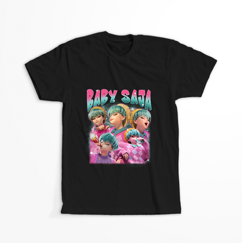 Koszulka Czarna KPop Demon Hunters WYBIERZ KOLOR KOSZULKI I FASON