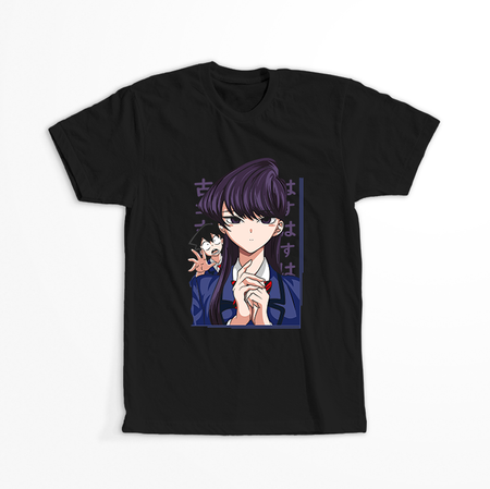 Koszulka Czarna - Komi Can't Communicate - WYBIERZ KOLOR KOSZULKI I FASON