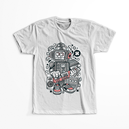 Koszulka Robot WYBIERZ KOLOR KOSZULKI I FASON