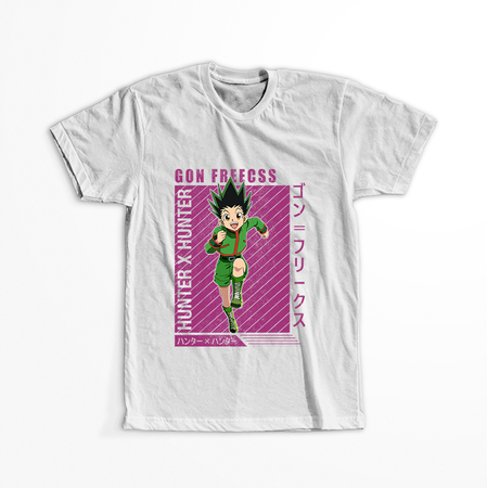 Koszulka Biała Hunter x Hunter WYBIERZ KOLOR KOSZULKI I FASON