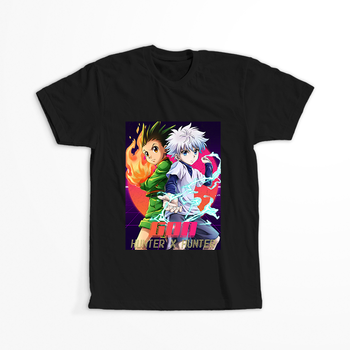 Koszulka Czarna Hunter x Hunter WYBIERZ KOLOR KOSZULKI I FASON