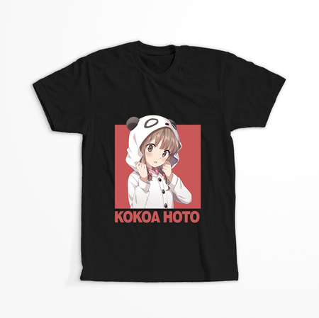 Koszulka Czarna - Is the Order a Rabbit?  - WYBIERZ KOLOR KOSZULKI I FASON