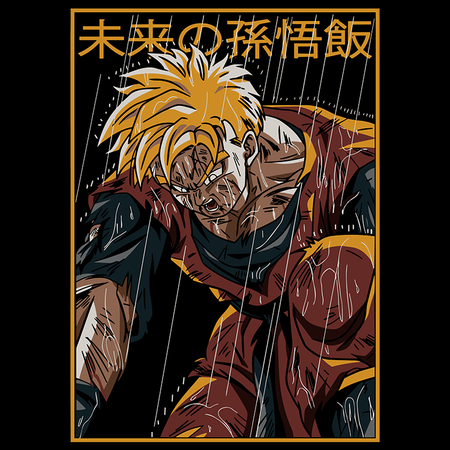 Koszulka Czarna Dragon Ball - WYBIERZ KOLOR KOSZULKI I FASON