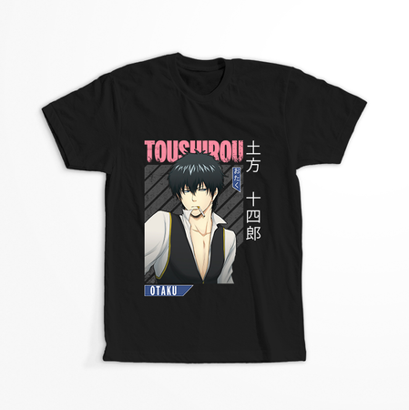 Koszulka Czarna Gintama WYBIERZ KOLOR KOSZULKI I FASON