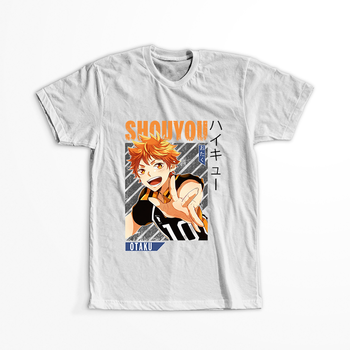 Koszulka Biała - Haikyuu!! - WYBIERZ KOLOR KOSZULKI I FASON