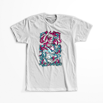 Koszulka Biała Jujutsu Kaisen - WYBIERZ KOLOR KOSZULKI I FASON