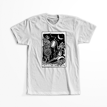 Koszulka Biała - Spirited Away / W krainie bogów - WYBIERZ KOLOR KOSZULKI I FASON