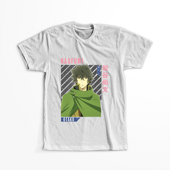 Koszulka Biała - The Rising of the Shield Hero - WYBIERZ KOLOR KOSZULKI I FASON