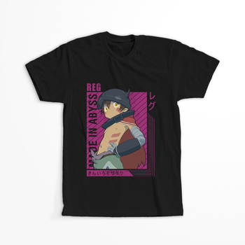 Koszulka Czarna Made in Abyss - WYBIERZ KOLOR KOSZULKI I FASON