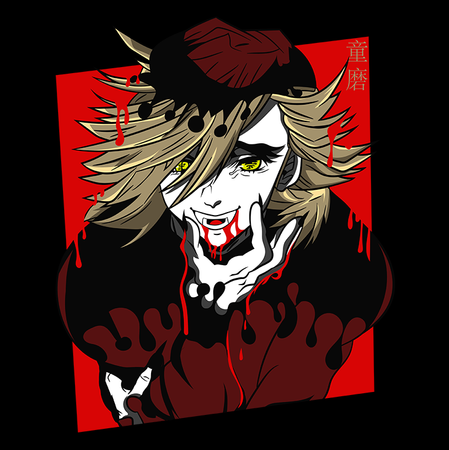 Koszulka Czarna Demon Slayer / Kimetsu no Yaiba / Miecz zabójcy demonów - WYBIERZ KOLOR KOSZULKI I FASON