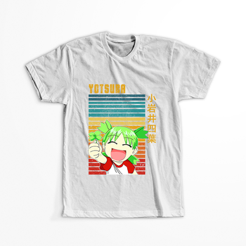 Koszulka Biała Yotsuba! WYBIERZ KOLOR KOSZULKI I FASON