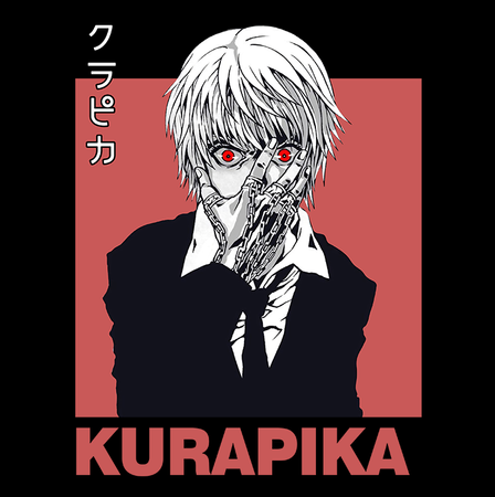 Koszulka Biała Hunter x Hunter WYBIERZ KOLOR KOSZULKI I FASON