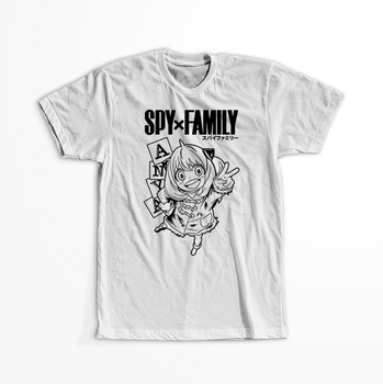 Koszulka Biała Spy X Family - WYBIERZ KOLOR KOSZULKI I FASON