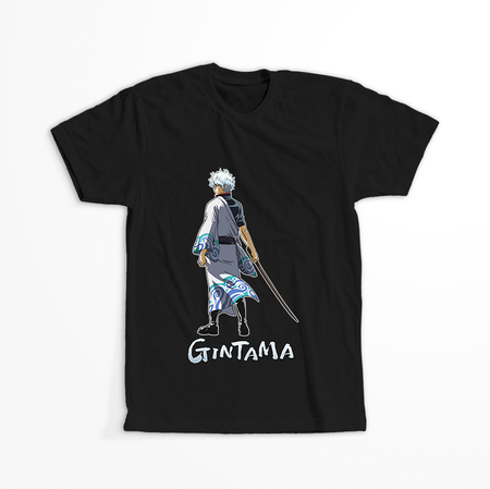 Koszulka Czarna Gintama WYBIERZ KOLOR KOSZULKI I FASON