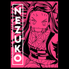 Koszulka Czarna Demon Slayer / Kimetsu no Yaiba / Miecz zabójcy demonów - WYBIERZ KOLOR KOSZULKI I FASON