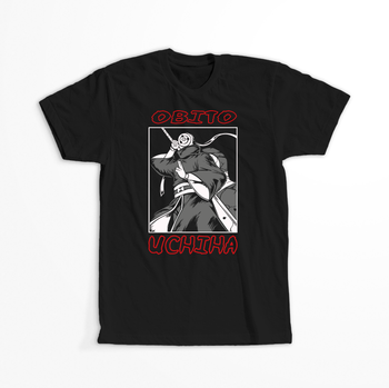 Koszulka Czarna Naruto / Boruto - WYBIERZ KOLOR KOSZULKI I FASON