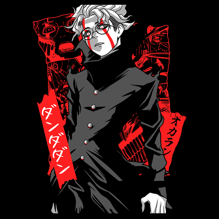 Koszulka Czarna Dandadan - WYBIERZ FASON KOSZULKI