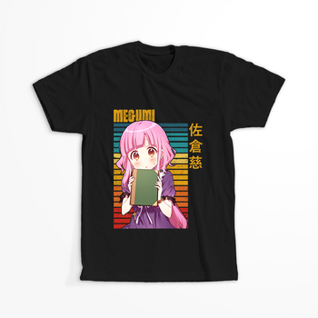 Koszulka Czarna Gakkou Gurashi! - WYBIERZ KOLOR KOSZULKI I FASON