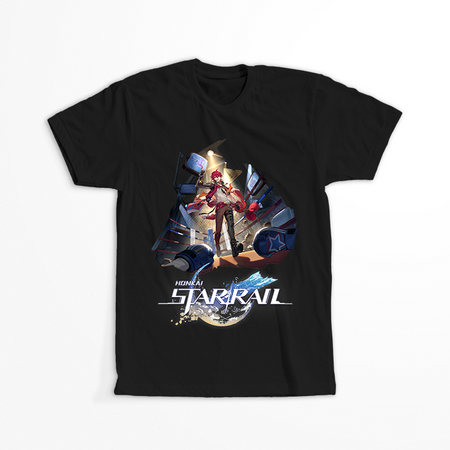 Koszulka Czarna - Honkai Star Rail - Luka WYBIERZ KOLOR KOSZULKI I FASON