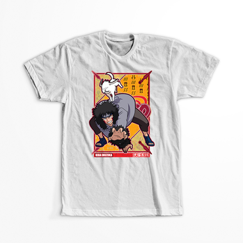 Koszulka Biała Naruto / Boruto - WYBIERZ KOLOR KOSZULKI I FASON