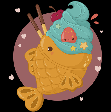 Koszulka Taiyaki KOLOR KOSZULKI I FASON