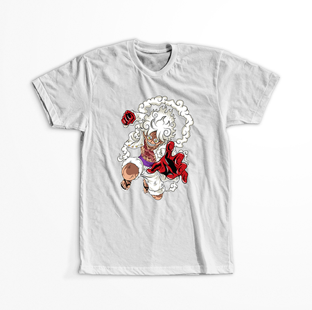 Koszulka Biała One Piece - WYBIERZ KOLOR KOSZULKI I FASON